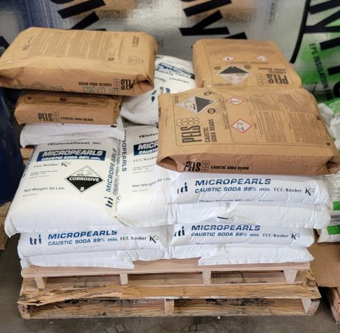 Sodium Hydroxide Beads, Food Grade (Lye, Caustic Soda) ≥99.0%
