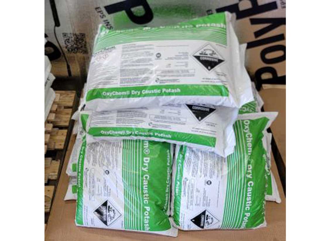 Potassium Hydroxide Flakes, Food Grade (Caustic Potash)